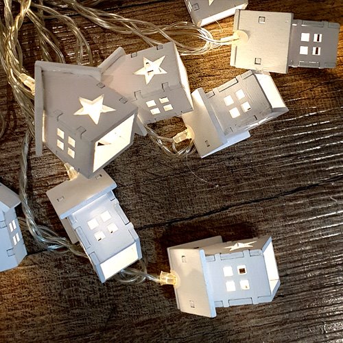 [제이앤데코] 미니 하우스 LED 조명-인테리어 소품